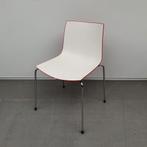 Arper Catifa 46 design stoel - wit/rood kunststof, Huis en Inrichting, Stoelen, Ophalen of Verzenden, Nieuw