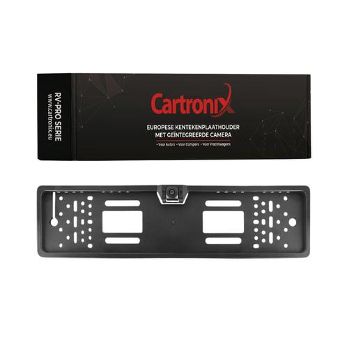 Cartronix RV-400 PRO kentekenplaathouder met camera, Auto diversen, Achteruitrijcamera's, Nieuw, Ophalen of Verzenden
