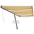 vidaXL Luifel automatisch met LED en windsensor 600x300 cm, Verzenden, Nieuw