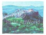 Kunstdruk Ralf Westphal - Sizilien 90x70cm, Huis en Inrichting, Woonaccessoires | Schilderijen, Tekeningen en Foto's, Verzenden