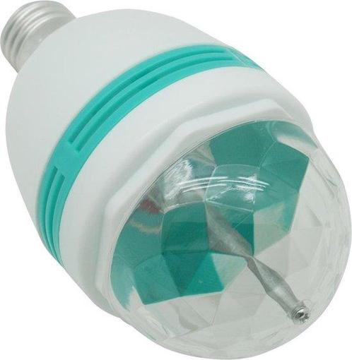 Benson Roterende Discolamp - E27 - 30 Kleuren - RGB LED (Nie, Huis en Inrichting, Lampen | Overige, Nieuw, Verzenden