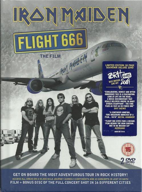 dvd - Iron Maiden - Flight 666 (The Film), Cd's en Dvd's, Dvd's | Overige Dvd's, Zo goed als nieuw, Verzenden