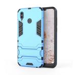 iPhone XS - Robotic Armor Case Cover Cas TPU Hoesje Blauw +, Verzenden, Nieuw