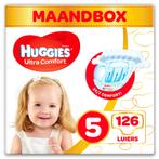 Huggies Ultra Comfort Luiers Maat 5 (11 - 25 kg) 126 stuks, Nieuw, Verzenden