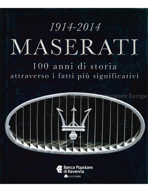 MASERATI, 100 ANNI DI STORIA ATTRAVERSO I FATTI PIU, Boeken, Auto's | Boeken