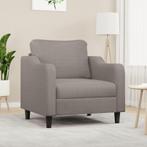 vidaXL Fauteuil 60 cm stof taupe, Eenpersoons, Verzenden, Nieuw, Minder dan 150 cm