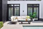 Suns Nardo aluminium loungeset Matt black met Naturel, Ophalen of Verzenden, Nieuw