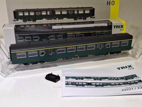 Trix H0 - 23222 - Modeltrein personenwagonset (1) -, Hobby en Vrije tijd, Modeltreinen | H0