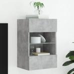 vidaXL Tv-wandmeubel met LED-verlichting 40x30x60,5 cm, Huis en Inrichting, Kasten | Televisiemeubels, Verzenden, Nieuw, Overige houtsoorten