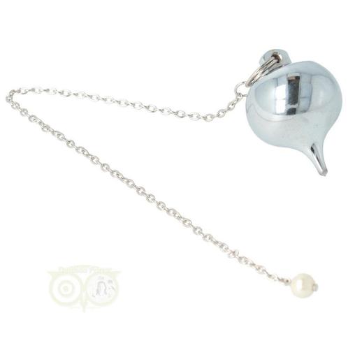 Pendel messing verchroomd met kamer, Sieraden, Tassen en Uiterlijk, Edelstenen, Nieuw, Verzenden