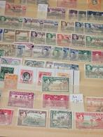 postzegels van al de wereld delen en landen en eilanden van, Gestempeld