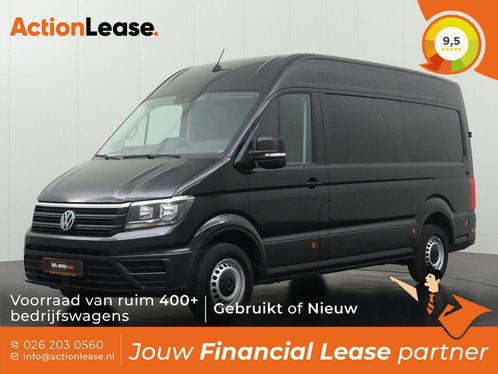 Volkswagen Crafter Bestelbus L3 H3 2019 Diesel, Auto's, Volkswagen, Dealer onderhouden, Lease, Zwart, Handgeschakeld, Financial lease