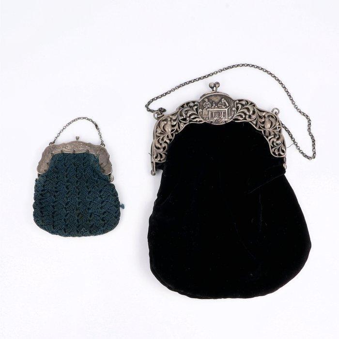 O.a. B. Dijkstra - Beugeltas en Beugelbeurs - ca. 1910 -, Antiek en Kunst, Antiek | Goud en Zilver