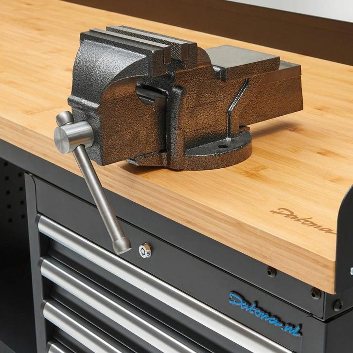 Datona Bankschroef - Extra Large - Datona, Doe-het-zelf en Verbouw, Werkbanken, Nieuw, Ophalen of Verzenden