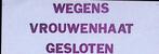 vintage poster over vrouwenhaat (lijst optie, Posters), Verzamelen, Verzenden, Nieuw, Overige onderwerpen, Met lijst