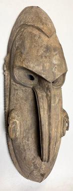 Groot Wandmasker 93 cm - lagere Sepik - Papoea-Nieuw-Guinea, Antiek en Kunst, Kunst | Niet-Westerse kunst