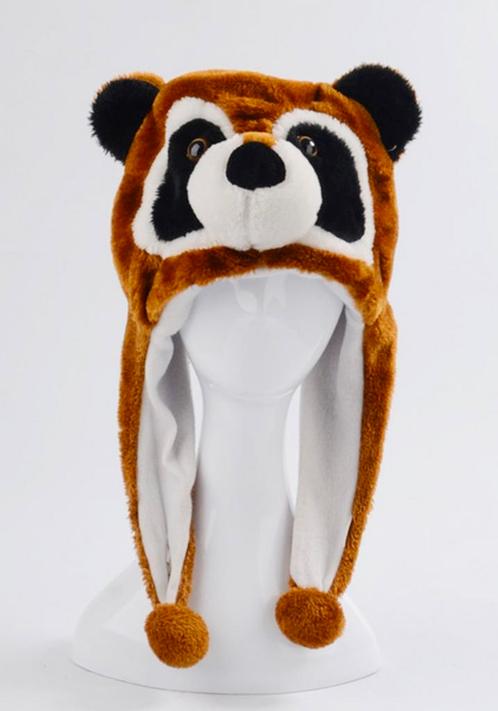 Muts Flappen Bruine Wasbeer Laplander met Oortjes Raccoon Be, Kinderen en Baby's, Kinderkleding | Mutsen, Sjaals en Handschoenen
