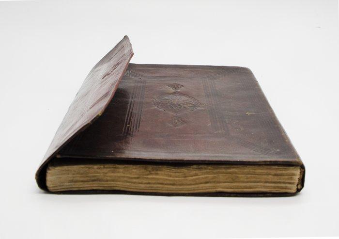 Rubricated Manuscript - Raccolta di Preghiere e Lodi, Antiek en Kunst, Antiek | Boeken en Bijbels