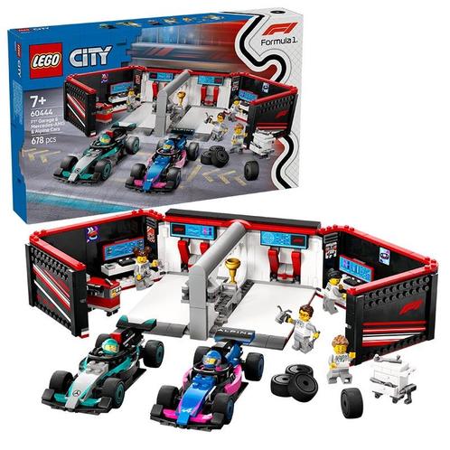 LEGO City - F1 Garage & Mercedes-AMG & Alpine Cars 60444, Kinderen en Baby's, Speelgoed | Duplo en Lego, Ophalen of Verzenden