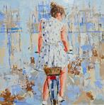 Francesca Escobar (1972) - Paseo de verano, Antiek en Kunst