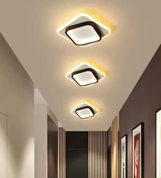Moderne LED Plafondlamp – Strak Ontwerp voor Gang en Slaapka, Huis en Inrichting, Lampen | Plafondlampen, Nieuw, Verzenden