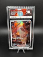 Pokémon - 1 Graded card - Charmander AR - 168/165 - Perfect, Hobby en Vrije tijd, Verzamelkaartspellen | Pokémon, Nieuw