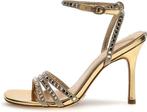 Guess Divinit2 Dames Sandalen met Hak - Goud - Maat 40, Verzenden, Nieuw