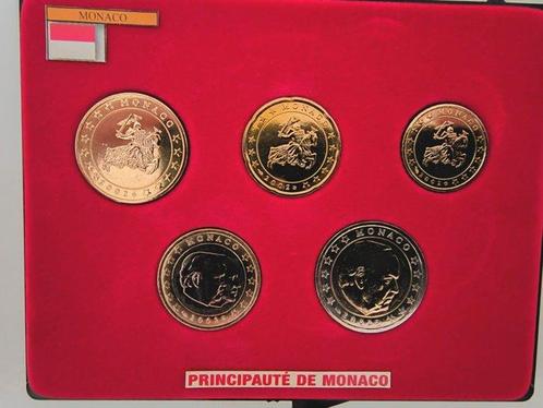Monaco. Series 10 Cent - 2 Euro 2002 (Zonder Minimumprijs), Postzegels en Munten, Munten | Europa | Euromunten