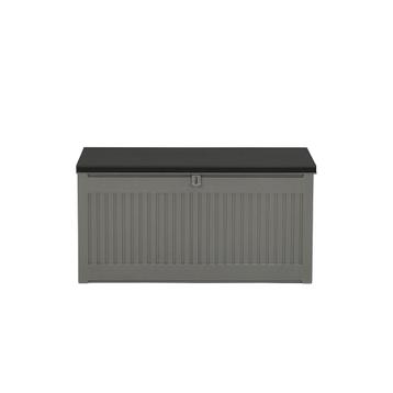 Garden Impressions Debas kussen opbergbox 270 liter - donker