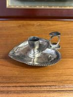 Kaarsenstandaard met oor - Zilver - Oud zilver, Antiek en Kunst, Antiek | Goud en Zilver