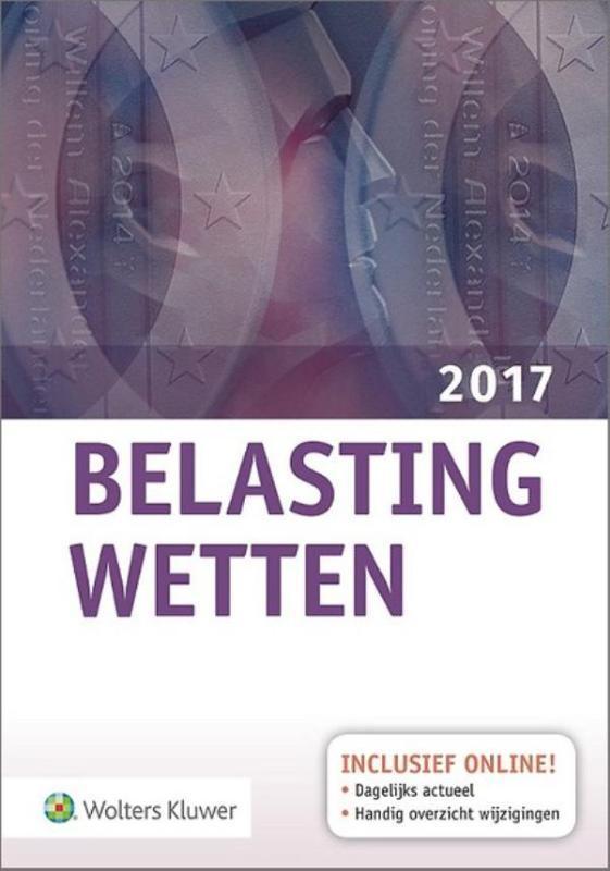 Belastingwetten 2017   Pocket 9789013138931, Boeken, Economie, Management en Marketing, Zo goed als nieuw, Verzenden
