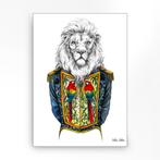 *WOONWINKEL* Urban Cotton Lion Wandkleed In Frame M 110x145, Verzenden, Nieuw