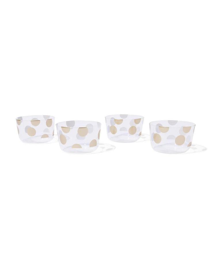 HEMA Herbruikbare bakjes goud - 4 stuks, Huis en Inrichting, Keuken | Servies, Nieuw, Verzenden