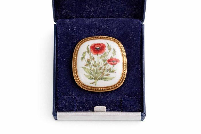 Zonder minimumprijs - Broche Zilver - Royal Copenhagen, Sieraden, Tassen en Uiterlijk, Antieke sieraden