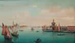 Ludovico Toso Tosi (XX) - Paesaggio Veneziano - XL format, Antiek en Kunst