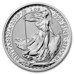 Britannia 1 oz 2019, Postzegels en Munten, Munten | Europa | Niet-Euromunten, Zilver, Losse munt, Overige landen, Verzenden