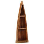 vidaXL Kast bootvorm 39x27x127 cm gerecycled hout, Verzenden, Nieuw, Overige houtsoorten