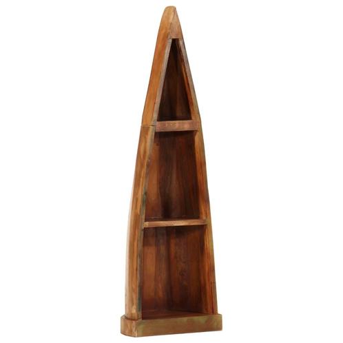 vidaXL Kast bootvorm 39x27x127 cm gerecycled hout, Huis en Inrichting, Kasten | Boekenkasten, Nieuw, Overige houtsoorten, Verzenden