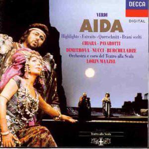 cd - Luciano Pavarotti - Aida, Cd's en Dvd's, Cd's | Overige Cd's, Zo goed als nieuw, Verzenden