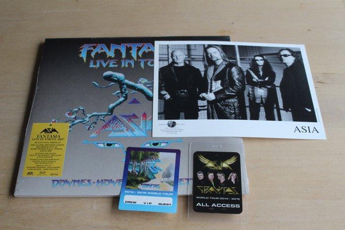 Asia - Fantasia Live In Tokyo + Promo Photo + Backstage, Cd's en Dvd's, Vinyl Singles