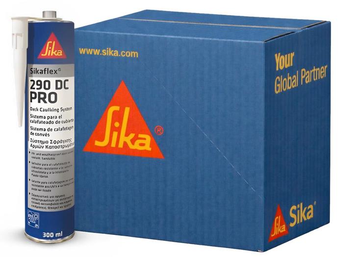 Sika Maritiem Sikaflex 290 dc pro 12 stuks, 300 ml, zwart,, Doe-het-zelf en Verbouw, Isolatie en Afdichting, Nieuw, Verzenden
