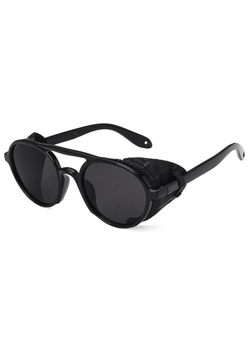 Motor Zonnebril Zwart Montuur Zwarte Glazen Vintage Retro Se, Sieraden, Tassen en Uiterlijk, Zonnebrillen en Brillen | Heren, Zwart