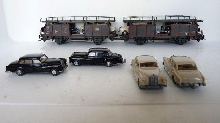 Lima, Wiking H0 - Modeltrein goederenwagon (1) - Set, Hobby en Vrije tijd, Modeltreinen | H0