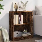 vidaXL Boekenkast 60x24x76 cm bewerkt hout gerookt, Huis en Inrichting, Kasten | Boekenkasten, Verzenden, Nieuw, 50 tot 100 cm