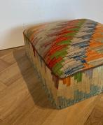 Poef - Hout, Wol, Antiek en Kunst, Curiosa en Brocante