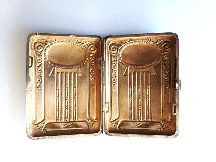 Sigarettendoos - Zilver, Verguld, Antiek en Kunst, Antiek | Goud en Zilver