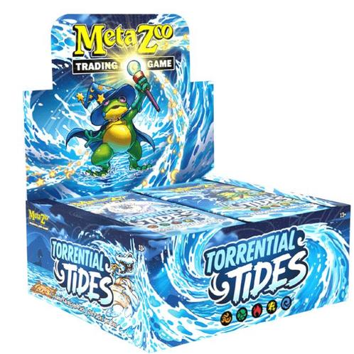 MetaZoo Torrential Tides Booster Box, Hobby en Vrije tijd, Verzamelkaartspellen | Overige, Nieuw, Verzenden
