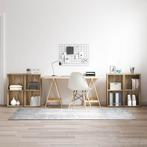 vidaXL Tv-meubelset 4 pcs artisanaal eikenkleurig 37 x 35 x, Minder dan 50 cm, Verzenden, Nieuw, Minder dan 100 cm