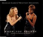 cd single - Mariah Carey - When You Believe (From The Pri..., Zo goed als nieuw, Verzenden