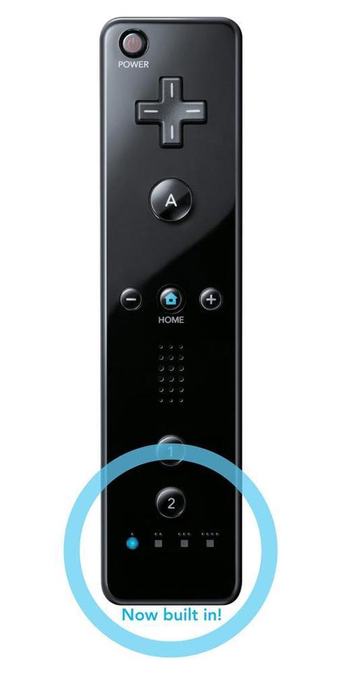 Controller Wii - Motion Plus Zwart - Third Party Wii, Spelcomputers en Games, Spelcomputers | Nintendo Consoles | Accessoires